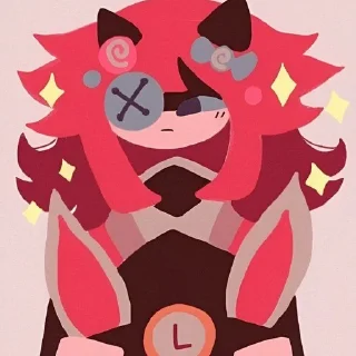 😜 emoji Vivian @Quiet_Da @StickersFPE Telegram sticker 19 of 25