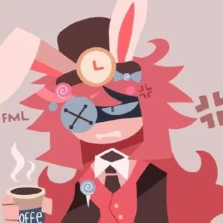 😜 emoji Vivian @Quiet_Da @StickersFPE Telegram sticker 14 of 25