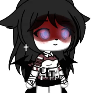 🫥 emoji Monika10 Telegram sticker 10 of 10