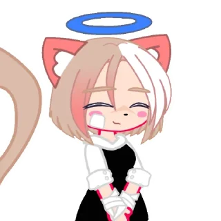 😇 emoji Дашка Милашка Telegram sticker 14 of 26