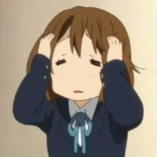 😞 emoji k-on! Telegram sticker 9 of 53