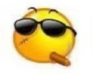 😎 emoji пися попа члеен Telegram sticker 18 of 24