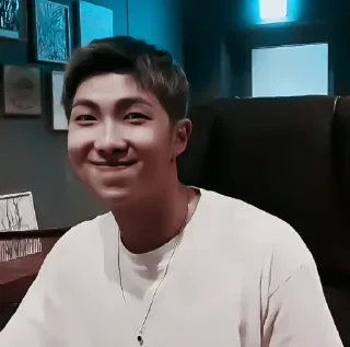 💌 emoji kim namjoon #𝗅𝗂𝗏𝖾'𝖽𝖺𝗒 →@sanariex Telegram sticker 20 of 30