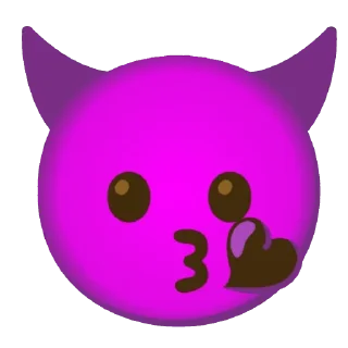 😘 emoji 😈😈😈 Telegram sticker 10 of 30