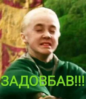 😤 emoji Drako Malfoy💚🐍💔 Telegram sticker 14 of 14
