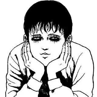 ☺️ emoji Дзюндзи Ито Telegram sticker 7 of 50