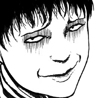 Sticker from Junji Ito