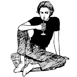 🍹 emoji Дзюндзи Ито Telegram sticker 19 of 50