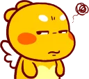 Sticker from QooBee Agapi :: @line_stickers