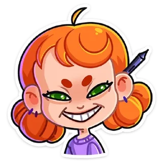 😈 emoji Ника (@TgSticker) Telegram sticker 15 of 48
