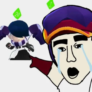 😰 emoji 👎 Telegram sticker 14 of 87