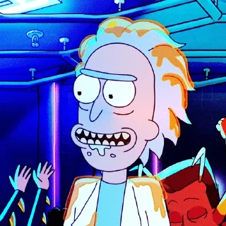Sticker from Rick And Morty Stickers