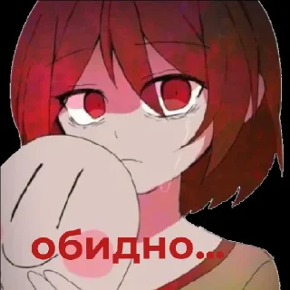 😞 emoji Chara Telegram sticker 5 of 10
