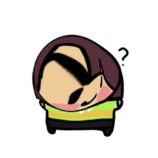 🤨 emoji Chara Telegram sticker 17 of 45