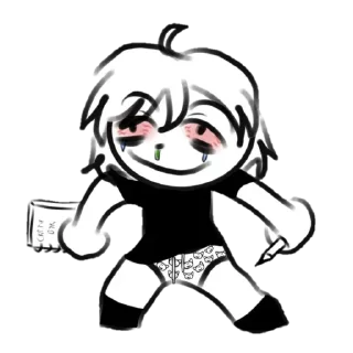 👩‍🎨 emoji Маша Telegram sticker 5 of 55