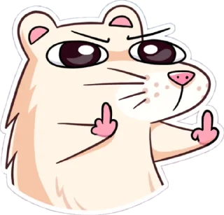 🙂 emoji КРЫСА V2 Telegram sticker 7 of 20