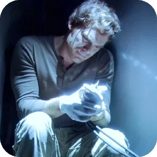 🫥 emoji Dexter Morgan Telegram sticker 5 of 17