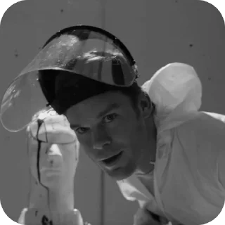 🫥 emoji Dexter Morgan Telegram sticker 16 of 17