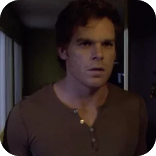🫥 emoji Dexter Morgan Telegram sticker 17 of 17
