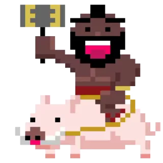 😎 emoji Clash pixels - @royal_HSUM Telegram sticker 10 of 30