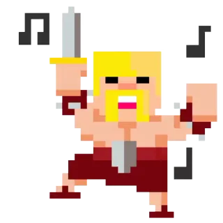 Sticker from Clash pixels - @royal_HSUM