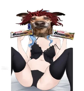 🥵 emoji Пес ебани Telegram sticker 20 of 22