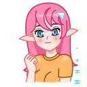 🤫 emoji Chan Telegram sticker 20 of 27