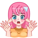 🙅‍♀️ emoji Chan Telegram sticker 21 of 27