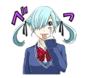 😜 emoji yamada-kun to 7-nin no majo Telegram sticker 17 of 39