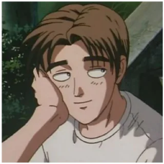 😏 emoji Takumi Fujiwara Telegram sticker 11 of 44