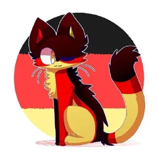 🐱 emoji Германия Telegram sticker 18 of 28