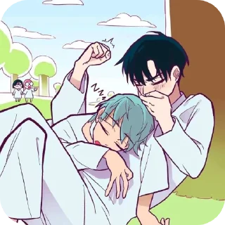 👄 emoji Иван и Тилл Telegram sticker 4 of 42
