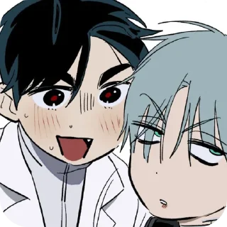 😎 emoji Иван и Тилл Telegram sticker 9 of 42