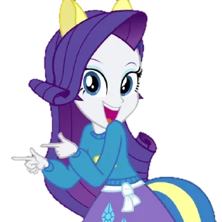 Sticker from My little pony