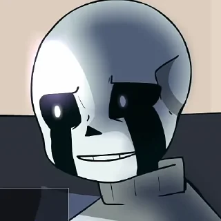 🧡 emoji ᴅᴇʟᴛᴀ sᴀɴs ʙʏ : @stickers_undertale Telegram sticker 13 of 17