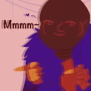 😏 emoji ᴇʀʀᴏʀ sᴀɴs ʙʏ : @stickers_undertale Telegram sticker 8 of 20