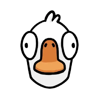 🦆 emoji Goose Goose Duck (@GGD_game, @WTGames) Telegram sticker 22 of 90