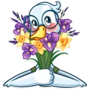 🌹 emoji Mr. Goose Telegram sticker 9 of 30