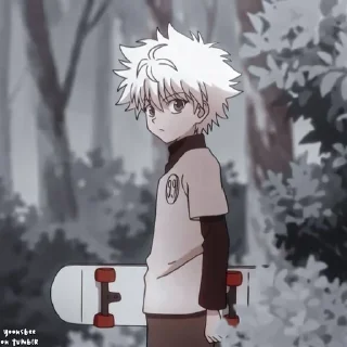 Sticker from killua