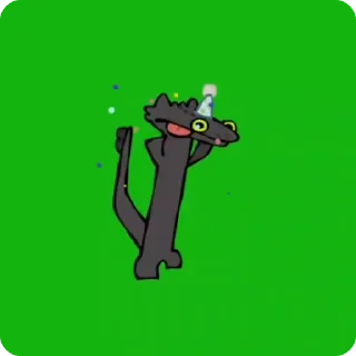 💃 emoji Дракоша Telegram sticker 6 of 24