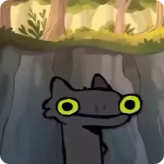 🫨 emoji Дракоша Telegram sticker 14 of 24