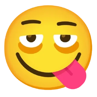 😋 emoji Tired Telegram sticker 10 of 94