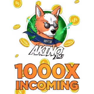 🤑 emoji Akino Inu Telegram sticker 8 of 8
