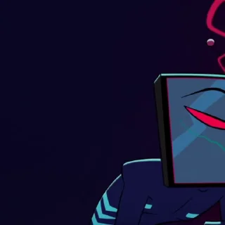 ⚡ emoji vox x alastor :: @SASHAWQL Telegram sticker 21 of 83