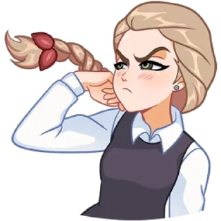 😒 emoji Катя Telegram sticker 7 of 47