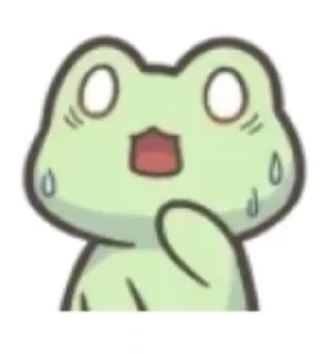 🌟 emoji Frog 🐸 Telegram sticker 15 of 60