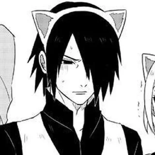 😏 emoji Catboy Sasukr ➡️ @Ctikerubot Telegram sticker 6 of 23