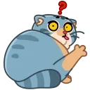 😳 emoji Snow Manul Telegram sticker 13 of 20