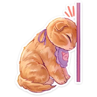 🚪 emoji Котик Telegram sticker 7 of 47