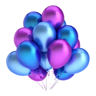 🎈 emoji Happy birthday 🎉 Telegram sticker 8 of 16